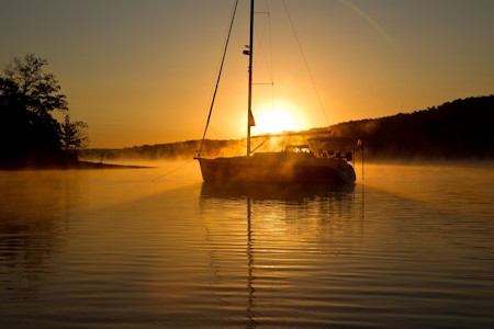 Boating at Kentucky Lake